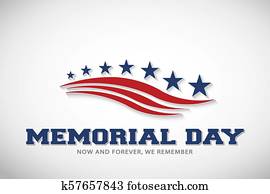 יום זכרון, כוכבים ופסים, וקטור, דוגמה