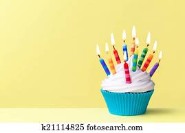 Birthday cupcake Birthday cupcake