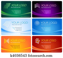 Business card set Business card set