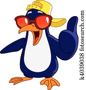 Cool penguin Cool penguin