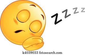 eingeschlafen, emoticon eingeschlafen, emoticon