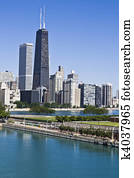 Office buildings in Chicago