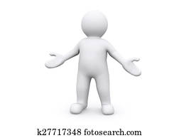 přivítání, nadutý, do, present.