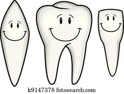 Tooth cartoon collection Tooth cartoon collection