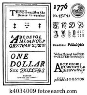 Vector Old World Fonts and Ornaments Vector Old World Fonts and Ornaments