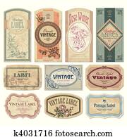 בציר, מדבקות, קבע, (vector)