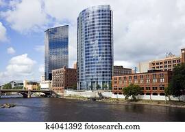 arquitetura, de, grandioso, correntezas