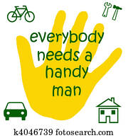 handyman sign handyman sign