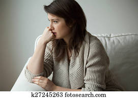 Melancholy women Melancholy women