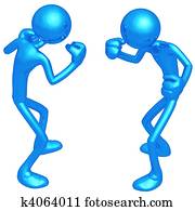 We can work out this conflict in no time Stock Illustration | k11868445 ...