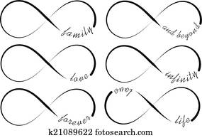 Infinity symbols Infinity symbols