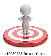 3d small people - goal 3d small people - goal