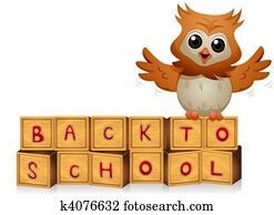 Back to School Owl Back to School Owl