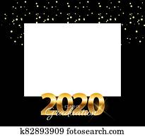 Class of 2020 Graduarion Education Background. concept. Illustration Class of 2020 Graduarion Education Background. concept. Illustration