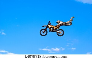 flying biker flying biker
