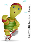 Turtle Running Turtle Running