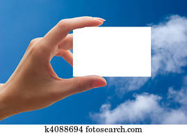 empty business card empty business card