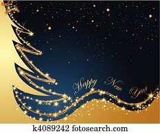 Happy New Year background Happy New Year background