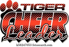 tiger cheerleader tiger cheerleader