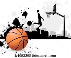 שחקן של כדור הסל