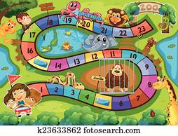 Board Game Clipart | Our Top 1000+ Board Game EPS Images | Fotosearch