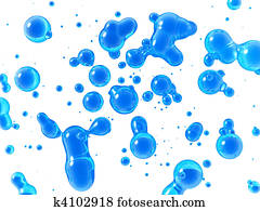 Bubbles of water Bubbles of water