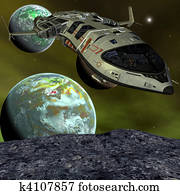 Futuristic Spaceship Futuristic Spaceship