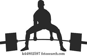 powerlifter exercise barbell powerlifter exercise barbell