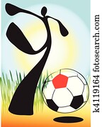 shadow man soccer