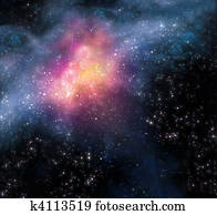 starry background of deep outer space starry background of deep outer space