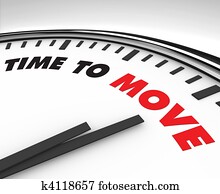 Time to Move - Clock Time to Move - Clock