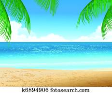 tropischer strand tropischer strand
