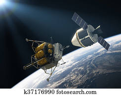 Crew Exploration Vehicle Docking