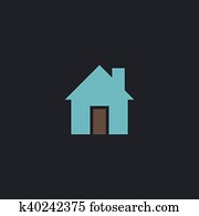 house computer symbol