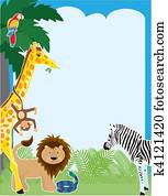 Jungle Border Jungle Border