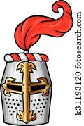mittelalterlich, ritterhelm mittelalterlich, ritterhelm