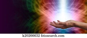 Rainbow healing energy