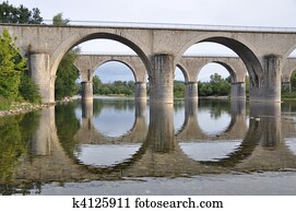Two bridges in perfect harmony