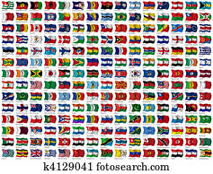 עולם, דגלים, קבע