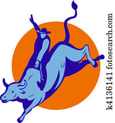 Rodeo cowboy bull riding Rodeo cowboy bull riding