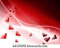 romántico, plano de fondo