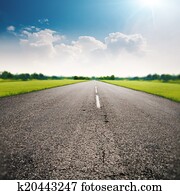 Country road, abstract transportation and travel backgrounds Country road, abstract transportation and travel backgrounds
