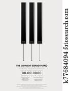 musik, grandpiano, plakat, hintergrund, schablone musik, grandpiano, plakat, hintergrund, schablone