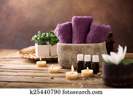 Spa setting Spa setting