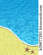 um, vista, de, a, praia um, vista, de, a, praia