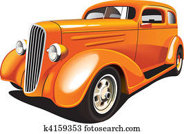 naranja, barra caliente