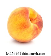 ripe peach fruit isolated ripe peach fruit isolated