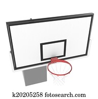 バスケットボール ゴール イラスト K5249 Fotosearch