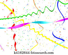 Abstract holiday streamer background Abstract holiday streamer background