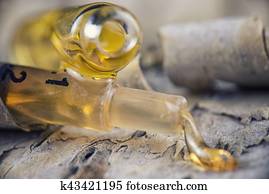 sortido, cannabis, óleo, recipientes, com, CBD, viver, resina, e, outro, thc, extractions